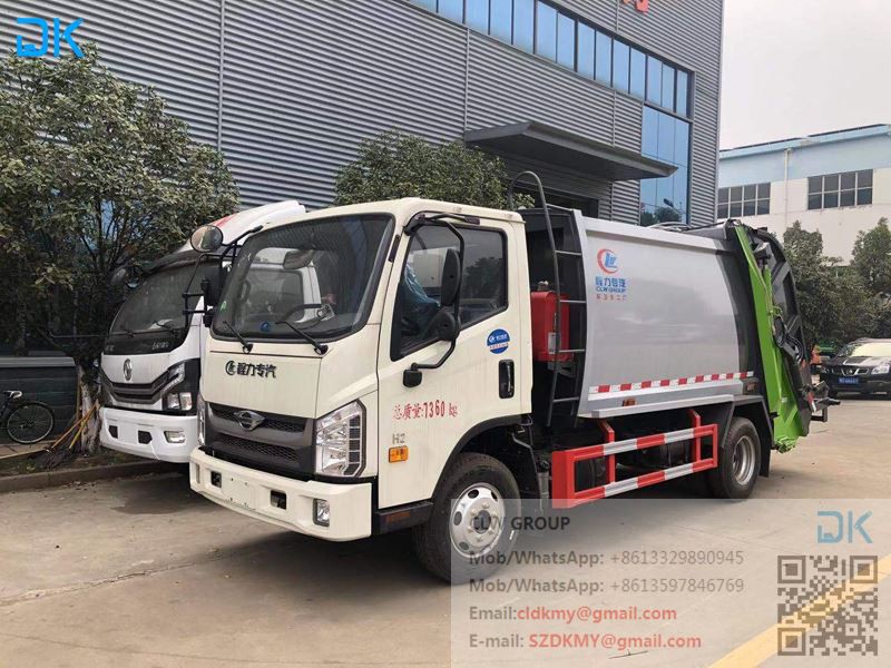 garbage compactor truck 9