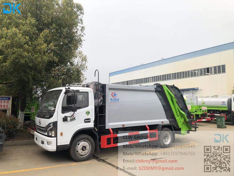 garbage compactor truck 8