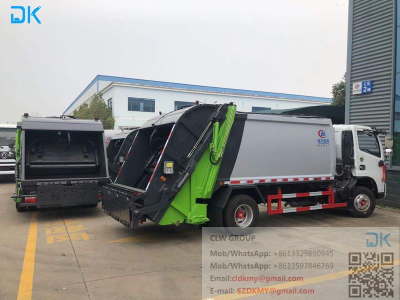 garbage compactor truck 7