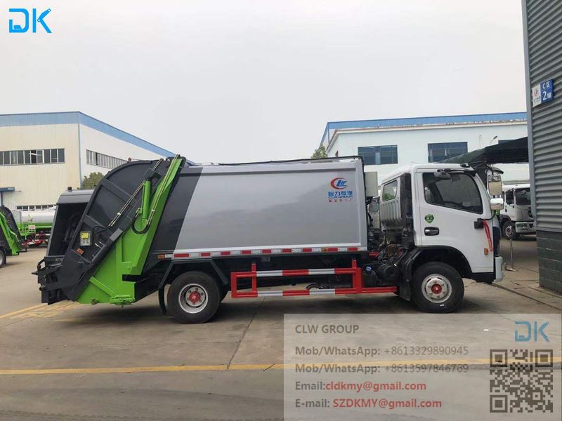 garbage compressor truck 6