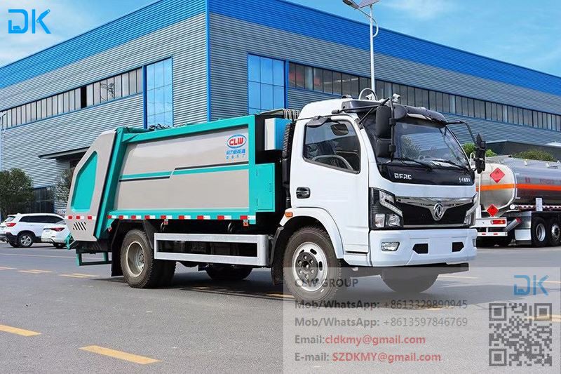 garbage compressor truck 5