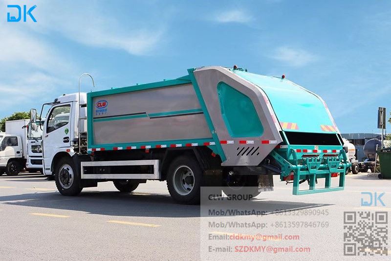 garbage compressor truck 2