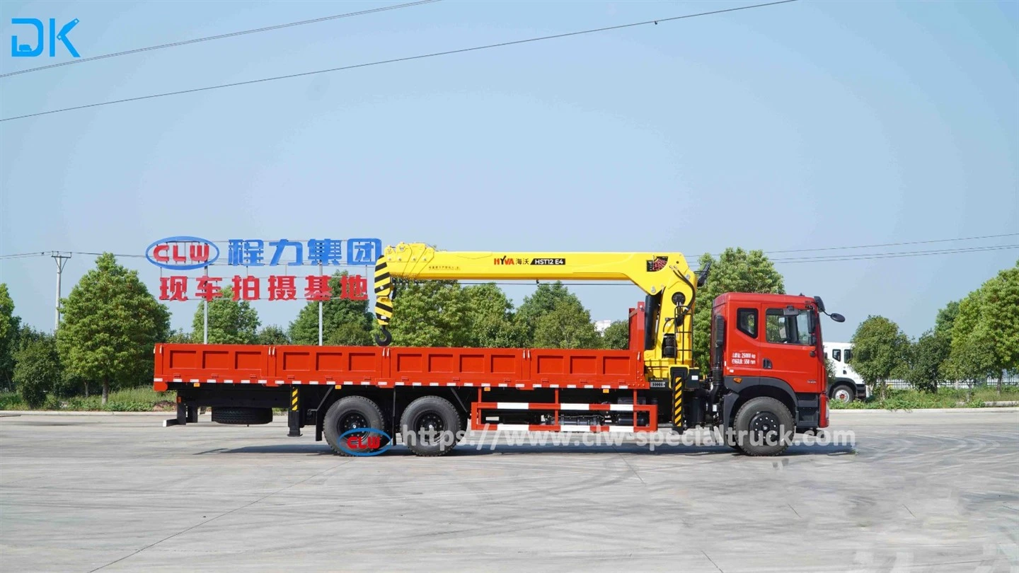 Haworth 12-ton Truck-mounted Crane With Straight Boom