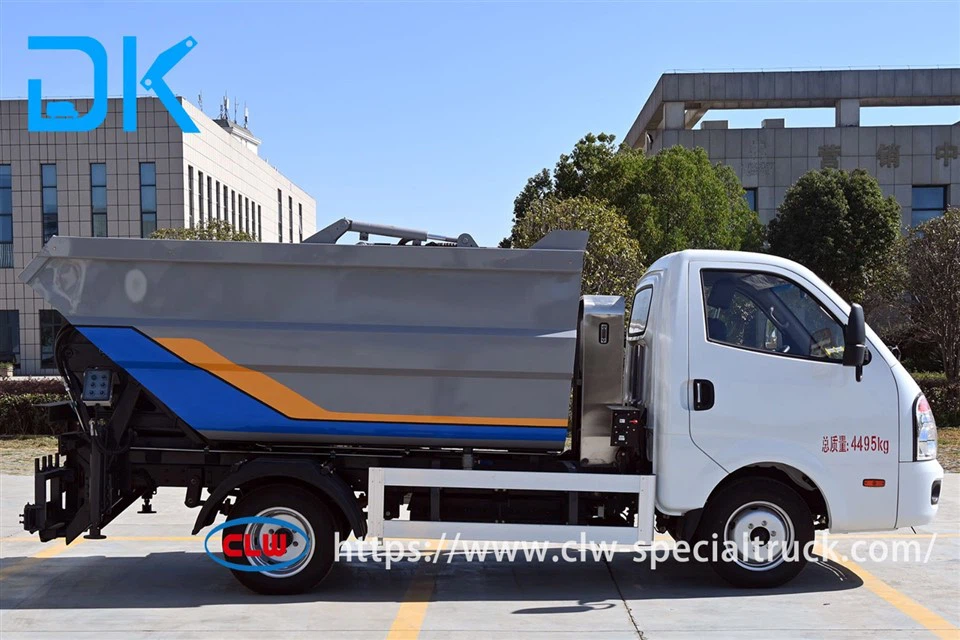 Pure Electric Self-loading Garbage Truck Chengli Pure Electric Truck